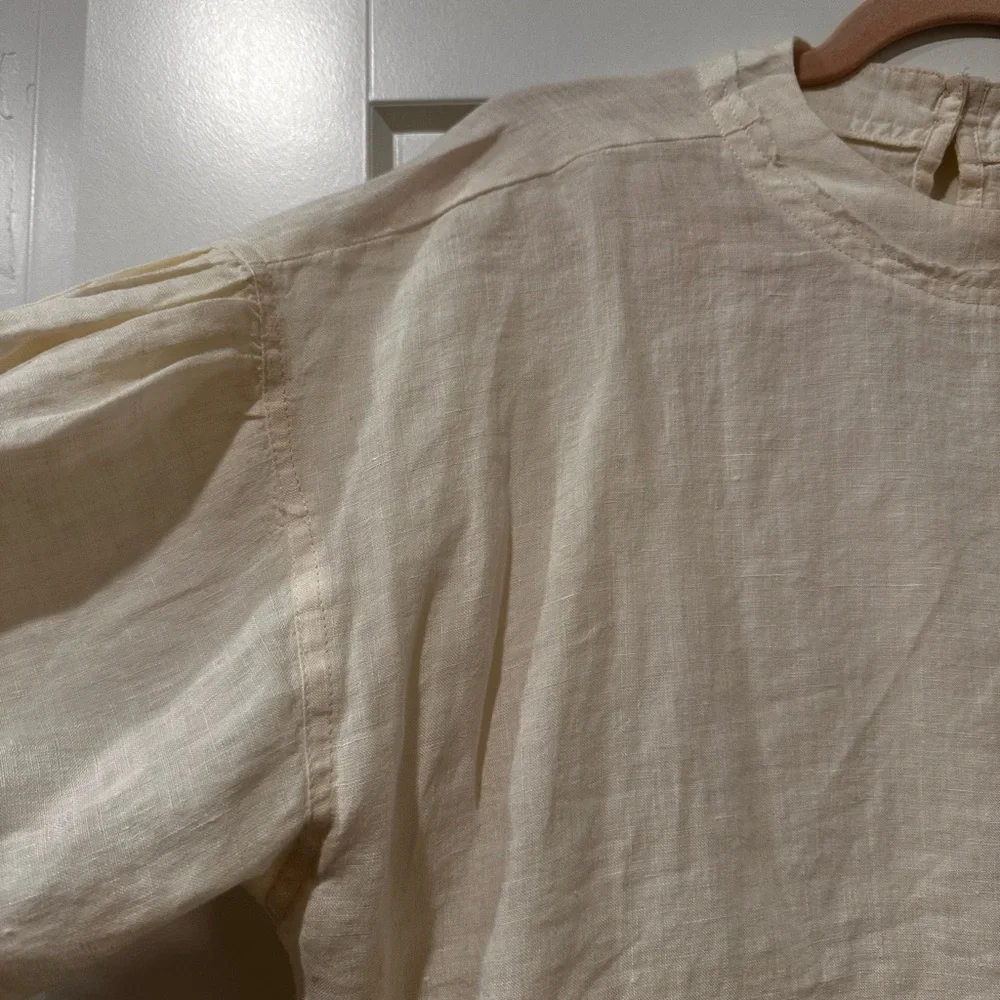 Apiece Apart cream Delle Tee Sz XS - Picture 9 of 10